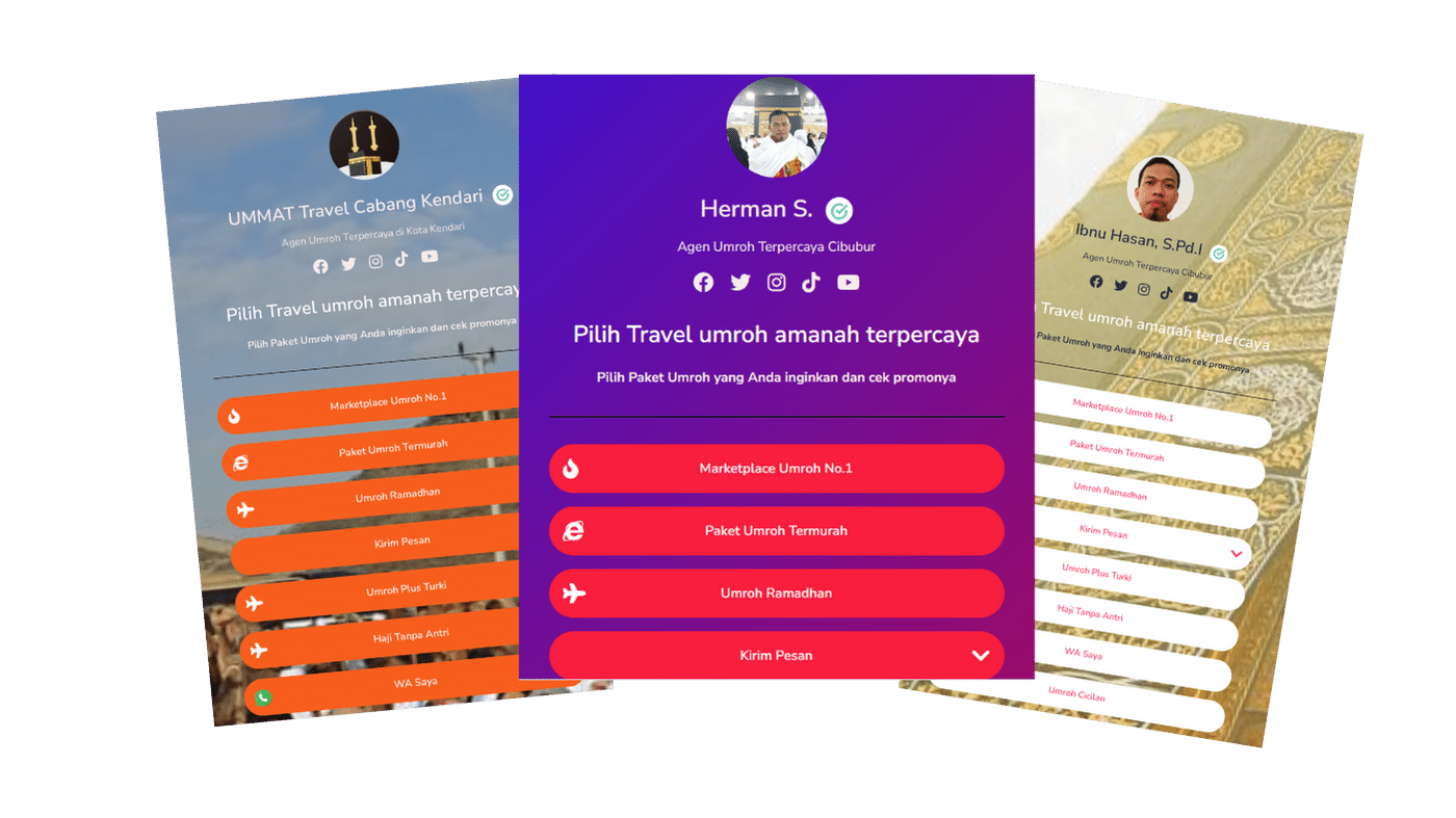 Umroh.link: Kartu Digital Umroh dan Bio Link Terbaik di Indonesia!